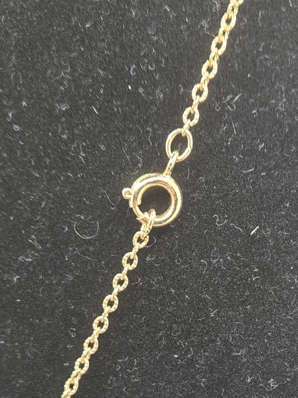 Sarah Coventry Glass Rose Cameo Necklace 15" Long + 2" Extender - Picture 4 of 5
